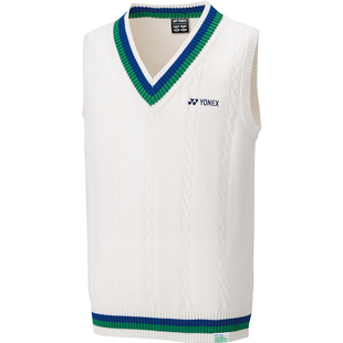 75周年YONEX尤尼克斯羽毛球服外套男运动夹克马甲毛衣无袖30073A