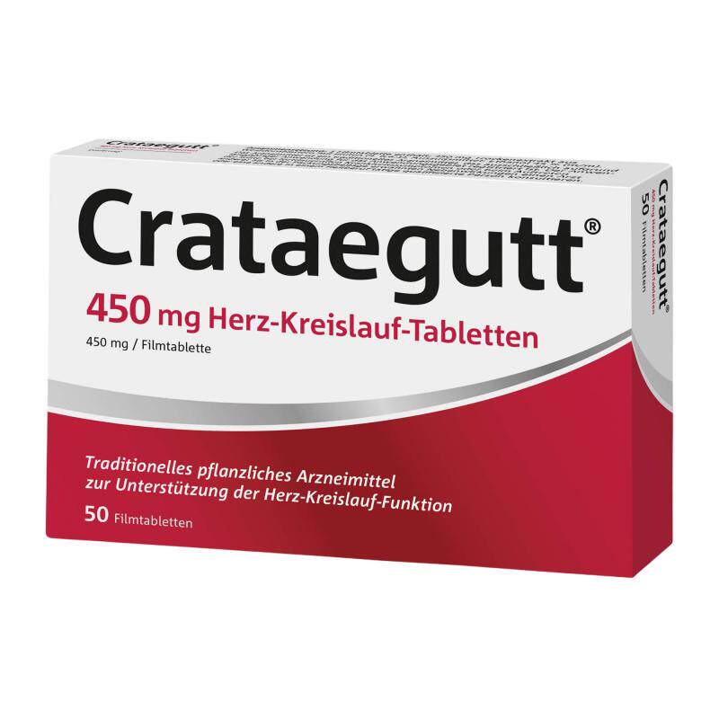 Crataegutt威玛舒培山楂提取物50粒/盒原装德国进口官方正品口服