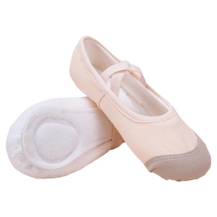 儿童舞蹈鞋加绒加厚秋冬保暖练功鞋女童芭蕾舞鞋专用软底跳舞鞋