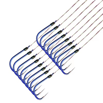 鱼钩绑好子线双钩成品套装钓鱼袖钩全套伊势尼伊豆金袖渔具鲫鱼钩