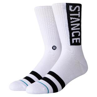 STANCE OG经典中筒袜美式休闲袜556秋冬白袜男袜女袜滑板透气ins