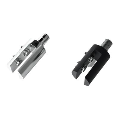 玻璃柜门合页铜铰链门夹上下转轴