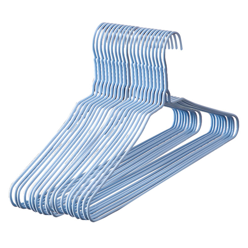 20只装茶花防滑晾衣架无痕衣挂撑衣服挂架衣撑子宿舍房屋家用衣架