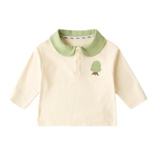 嘟嘟家童装宝宝打底衫春秋儿童T恤娃娃领春季男童女童体恤衫上衣
