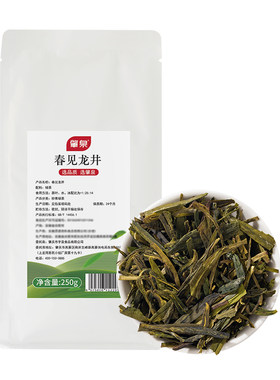 肇泉龙井绿茶醒时春山茶底新中式