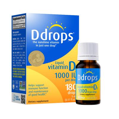 ddrops滴卓思成人维生素促钙吸收