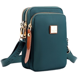 女包新款时尚手机包小包零钱钥匙包方包牛津布小腰包斜挎包包女