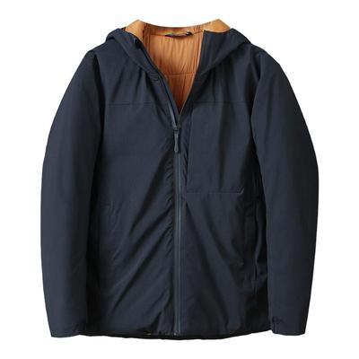 冬加厚保暖御寒休闲连帽棉服外套