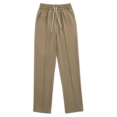 octopusl美式垂感椰树西裤