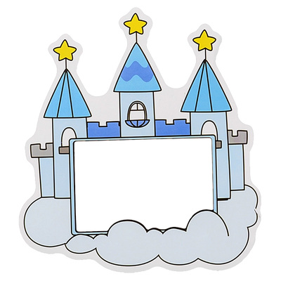 可爱卡通相片边框装饰相框贴纸