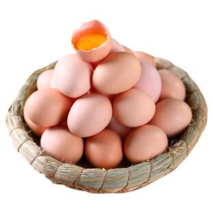 宛味宝鲜鸡蛋10枚*50g新鲜鸡蛋柴鸡蛋谷物蛋农家散养新鲜直发