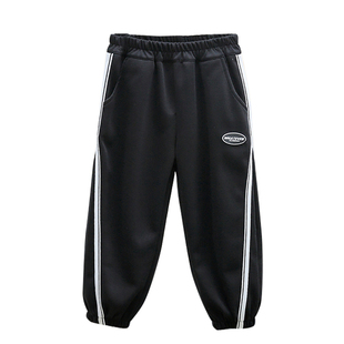 5大童装7男童裤子运动裤春秋款9中童12 15岁儿童洋气束脚裤春装潮