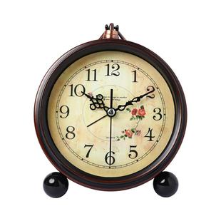 2025新款网红欧式复古小闹钟专用摆件座钟台式静音学生用时钟桌面
