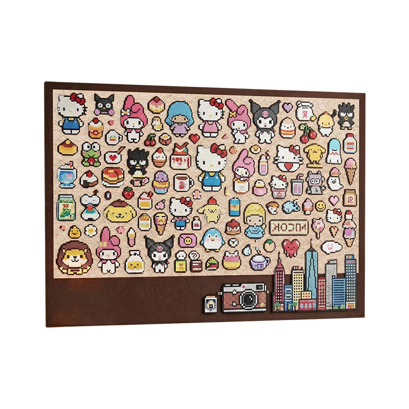 磁艺家毛毡板拼豆展示板
