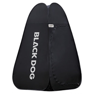 BLACKDOG黑狗速开更衣帐篷全自动免搭建便携户外厕所洗澡露营防水