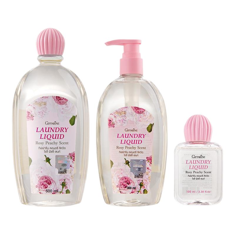 芝芙莲内衣洗衣液蜜桃玫瑰内裤清洗液组合(500ml+300ml+100ml)