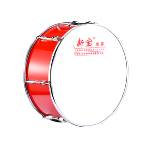 新宝大军鼓大队鼓乐器乐队鼓洋鼓大鼓不锈钢24/22/20/16英寸鼓号