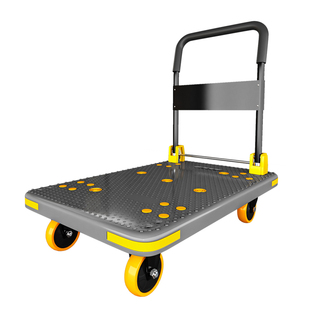 荣德小拉车手推车平板车搬运车商用拖车拉货车家用折叠便携手推车