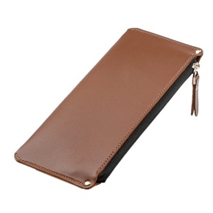 勤得利皮质笔袋钢笔签字笔袋签字笔皮文具学生简约商务便携笔袋创意个性潮流随身小巧便携袋定制可印logo