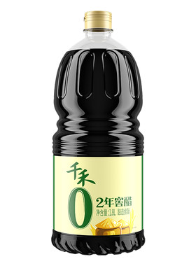 千禾0二年窖醋1.8L*1瓶5度食醋