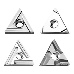 数控陶瓷刀片TNMG160404R-VF精车三角形开槽车床刀具外圆车刀刀粒