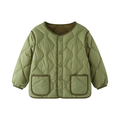 巴拉可儿儿童校服神器羽绒内胆