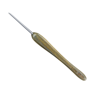 金岚钩针绿檀木手柄不锈钢新款标准针头2.0版手工DIY钩织玩偶工具