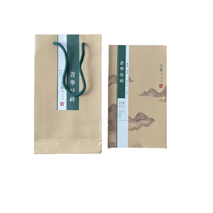 大益普洱茶2013年菁华厚砖生茶砖茶送礼礼盒1kg301批云南勐海茶厂