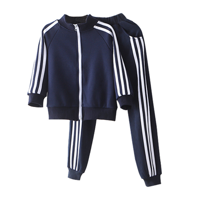春秋薄款男女童运动服宽松外套