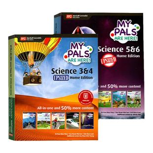 正版 新加坡小学科学教材科技英文原版My pals are here！Science  Home家庭版INSPIRING SCIENCE TEXTBOOK 3和4年级课本STEM