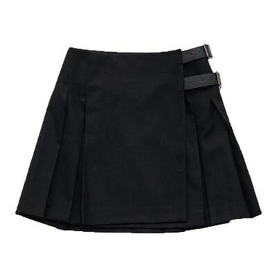 【现货】GROVE EDGE八奶羊毛半身裙女 新款fever同款高腰A字短裙