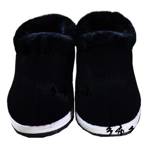 包邮正品邵阳千层底家居棉鞋纯手工布鞋男女款冬季纯棉花加厚保暖