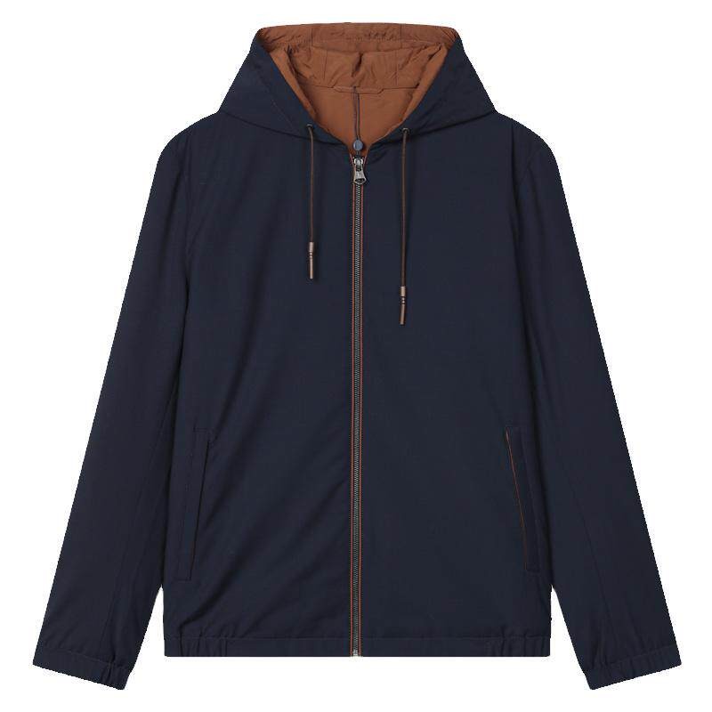 DIVPOLO男休闲夹克连帽春季新品