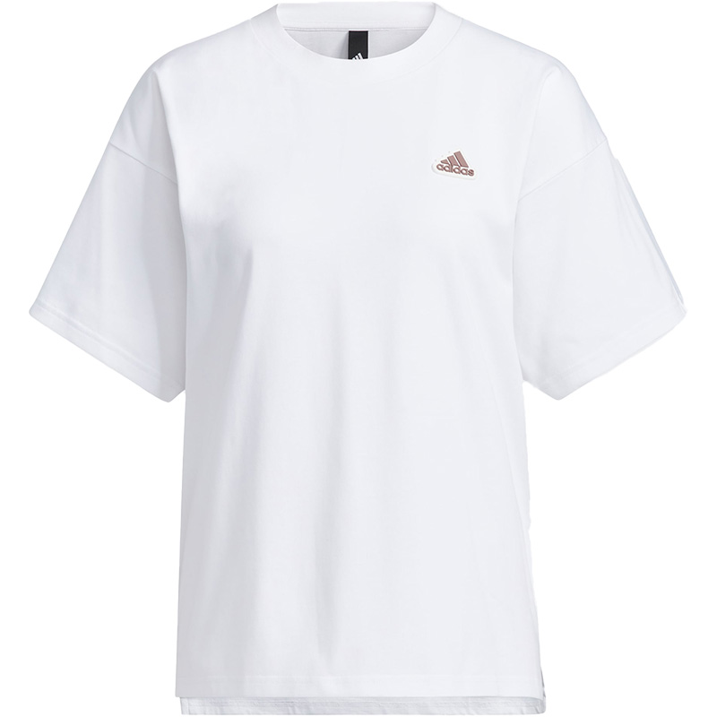 Adidas/阿迪达斯正品夏季新款女子宽松休闲套头短袖T恤IA5249