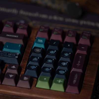 魔杖店键帽 原厂 PBT 1.8厚度 141键