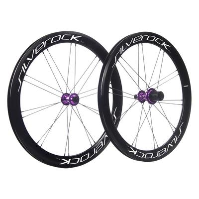 SILVEROCK铝合金轮组V刹折叠车