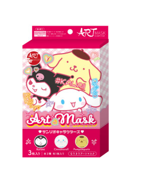 日本artmask×三丽鸥联名面膜