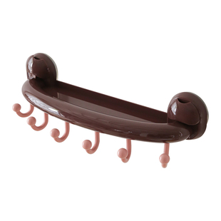 适用泡泡玛特搪胶挂件labubu娃娃收纳展示潮玩吸盘置物架盲盒上墙