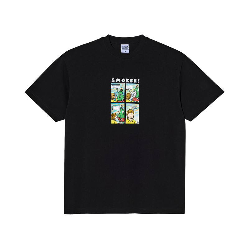 Polar Skate Co Smoker Tee 25新品趣味漫画印花街头休闲短袖T恤
