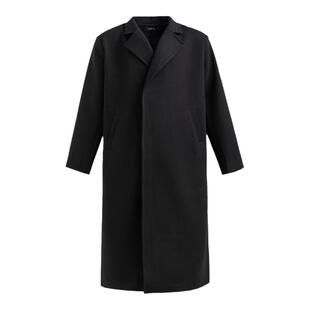 Without Me/FRKM SCD 无扣毛呢大衣加厚保暖冬季新款中长款风衣