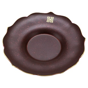 铜制杯垫茶碟茶道功夫茶杯托茶托茶具配件办公室茶杯隔热防滑垫子