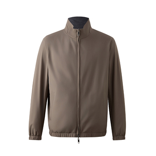 【双面穿】SCOFIELD男装2025秋冬新品潮流立领拉链教练夹克外套男