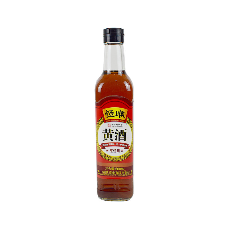 恒顺黄酒做药引子泡阿娇烹饪去腥
