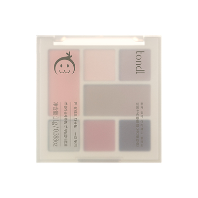 【化眼妆专用】眼影盘玫瑰烟粉色