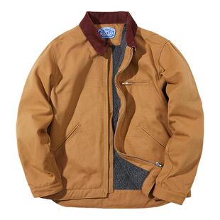 NE核爆炸大码潮牌美式底特律工装夹克复古cleanfit春秋冬上衣外套