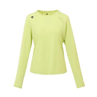 DESCENTE迪桑特WOMEN’S RUNNING系列 F360女士长袖圆领针织T恤