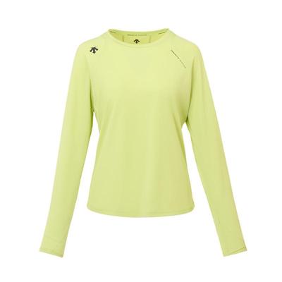 DESCENTE迪桑特WOMEN’S RUNNING系列 F360女士长袖圆领针织T恤