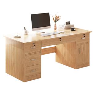 办公桌简约现代家用卧室简易书桌写字桌带抽屉桌子学生台式电脑桌