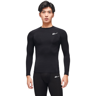 回力滑雪服男士冬季保暖内胆加绒运动长袖套装雪地打底衫速干装备