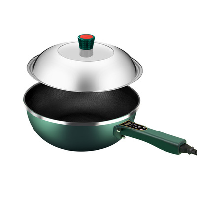 2200w电炒锅电炒菜锅多功能家用 炒锅一体电炒菜电锅爆炒一体家用